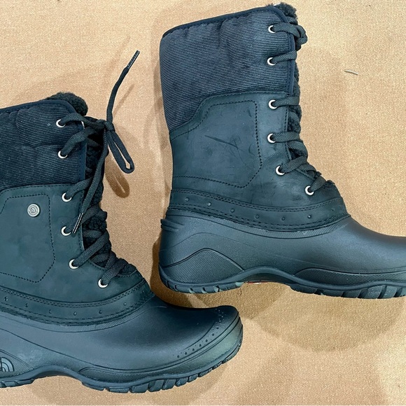 The North Face Shoes - The North Face Black Winter Boots